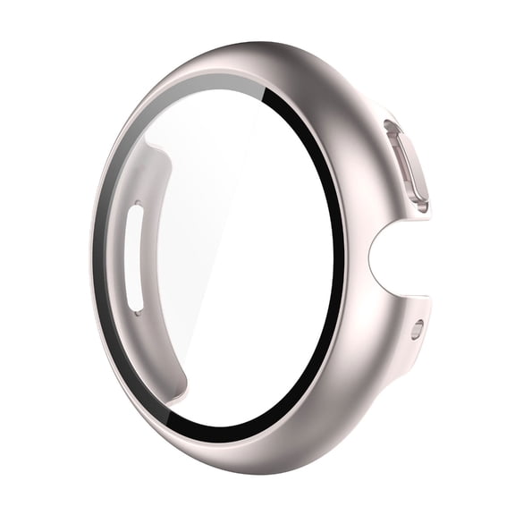 PC Tempered Glass Screen Protector Integrated Full Coverage Antiscratch Shell Housing Sleeve Guard For Watch 4 41mm 45mm