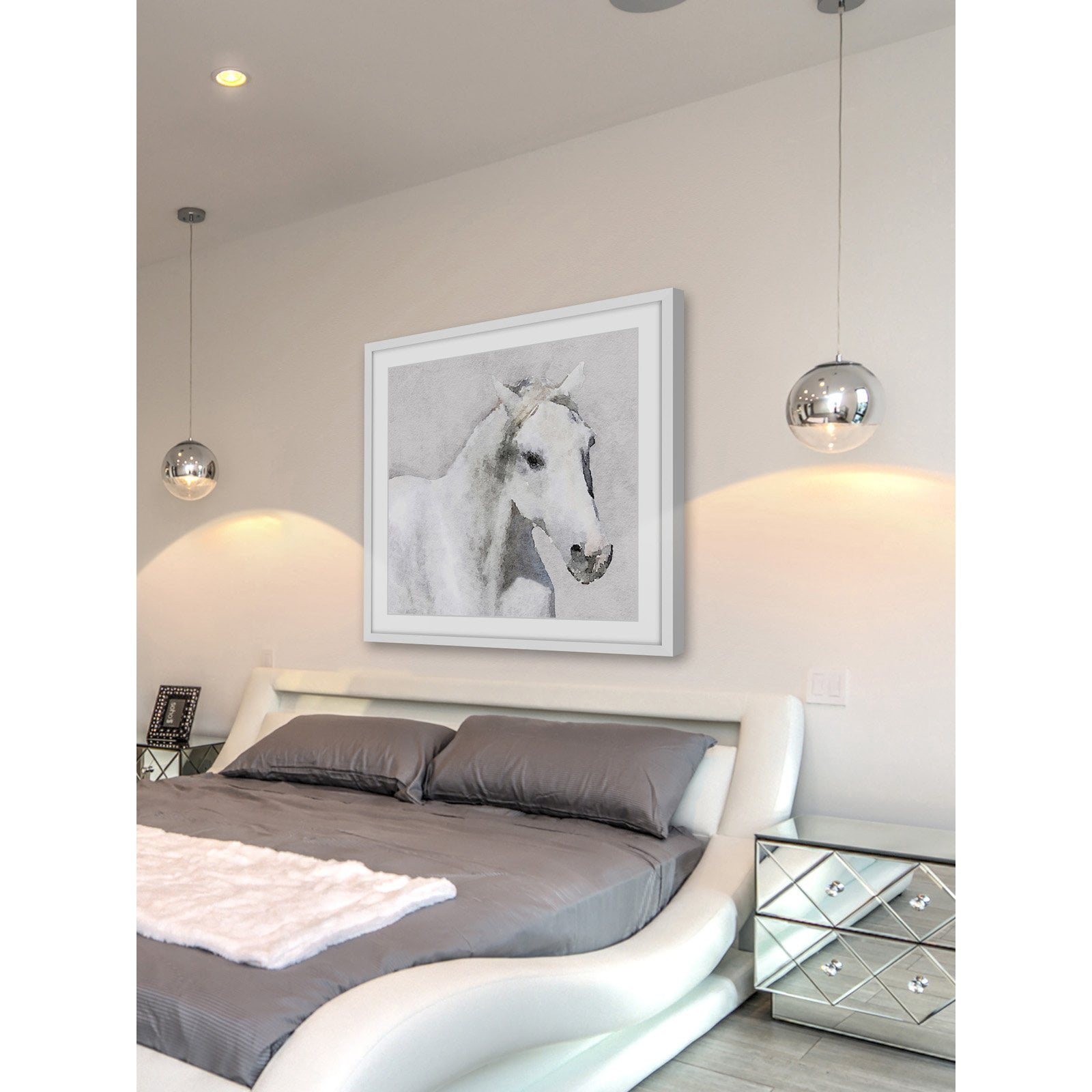 "Pure Blood" Framed Painting Print