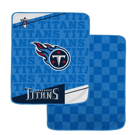 Pegasus Tennessee Titans 60" x 70" Diagonal Ghost Checkered Double-Sided Blanket