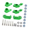 thumbnail image 4 of Kits de Dirección Baoblaze Bloques de Dirección y Ruedas de Aleación de Aluminio Verde para RC 1/10, 4 of 8
