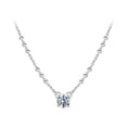 thumbnail image 1 of Collar de Moissanita Brillante de 0.5ct de Plata Esterlina 925, 1 of 9