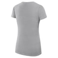 thumbnail image 3 of Women's G-III 4Her by Carl Banks Heather Gray Oklahoma City Thunder Super-Slim Fit Lightweight Team Logo V-Neck T-Shirt, 3 of 3