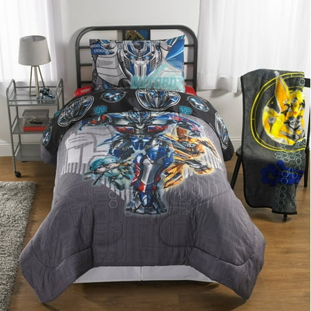 Transformers Kids Bedding Twin Full Reversible Autobot Strong