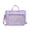 Purple, variant on Women Lightweight Nylon Shoulder Purse Large Capacity Versatile Ita Bag with Adjustable Strap for Daily (Yellow)