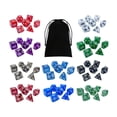 thumbnail image 3 of 70 Pieces Acrylic Polyhedral ,Entertainment Toy ,Table Games with Storage Bag Game Props Sets for D12 D20 ,D10 ,D4 ,D6 , Style A, 3 of 8