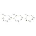 thumbnail image 1 of Tobillera Jumpingount elegante trébol oro plata universal estilo simple, 1 of 6