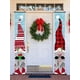 thumbnail image 2 of Letrero navideño para porche, decoración a cuadros de búfalo, pancarta navideña para puerta, decoración colgante navideña para el patio de la casa, puerta de entrada, Navidad, 2 of 5