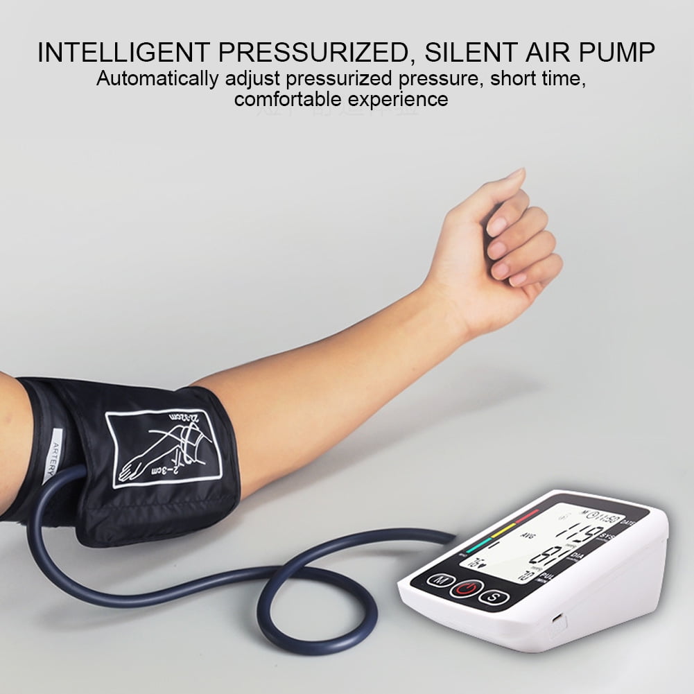 ESTINK Electric Blood Pressure Monitor,Electric Blood Pressure Monitor Digital Arm Sphygmomanometer With Voice Function,Blood Pressure Monitor
