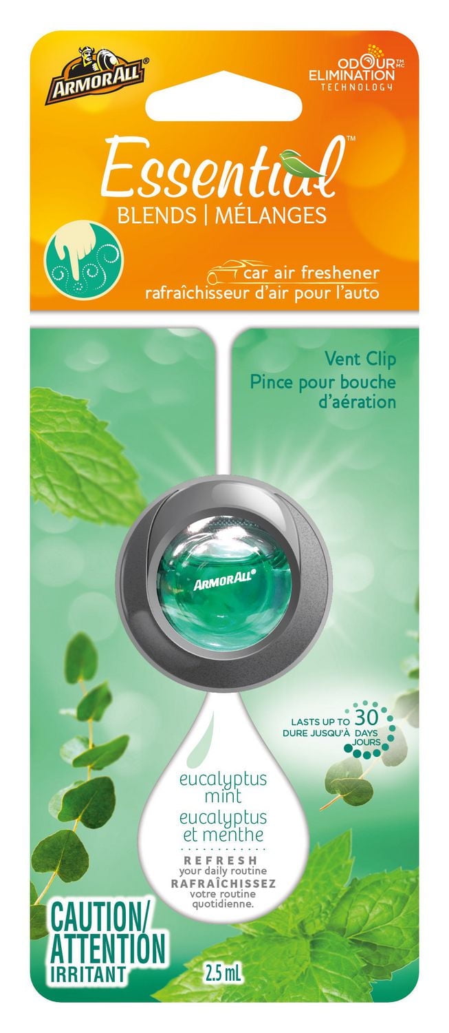 Armor All Essential Blends Eucalyptus Mint Vent Clip