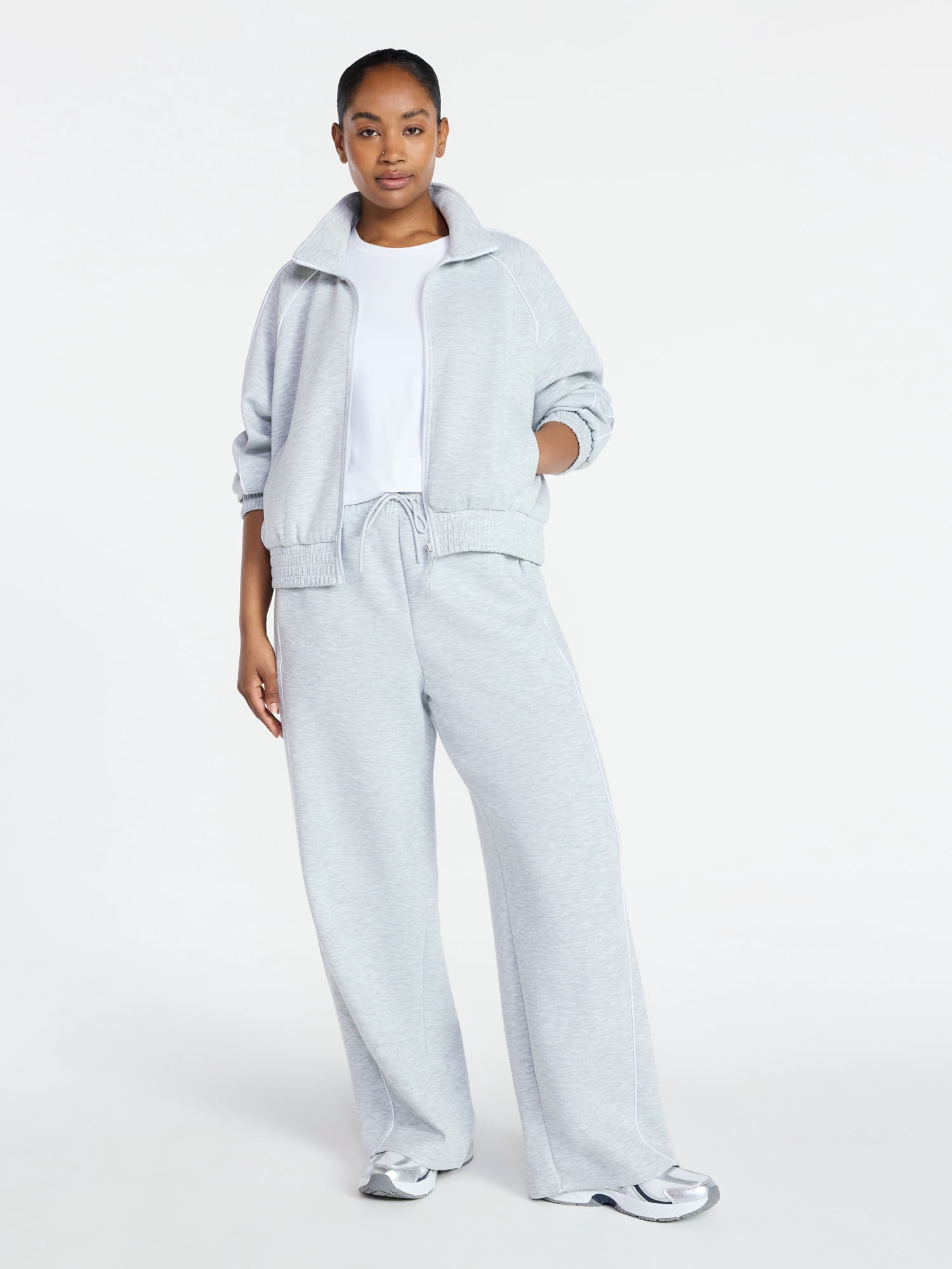 Avia Women's ScubaKnit Pants, 30'' Inseam, Sizes XS-XXXL
