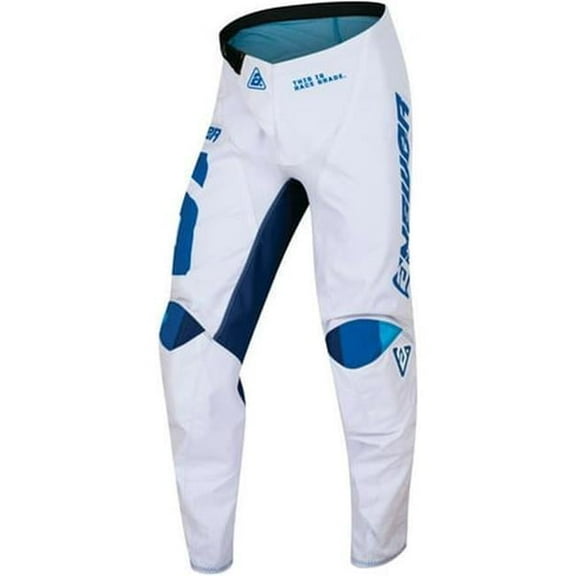 Answer A23 Syncron CC Mens MX Offroad Pants Blue/White 36 USA