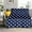 Blue Star, variant on Christmas Snowflake Blanket 60"x50" Blue White Winter Xmas Pattern Design Print Blanket Lightweight Warm Soft Blanket Farmhouse Holiday Seasonal Decor for Home Living Room Sofa Couch Bed