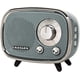 thumbnail image 1 of Crosley CR3039A-TN Rondo Retro Portable Rechargeable Bluetooth Speaker, Tourmaline, 1 of 5