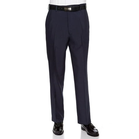 RGM Men's Flat Front Traditional Fit Dress Pant