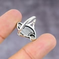 thumbnail image 4 of Natural Rainbow Moonstone Gemstone 925 Sterling Silver Gift Ring Size 8, 4 of 4
