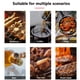 thumbnail image 4 of Termómetro de parrilla ultrarrápido con retroiluminación y calibración Termómetro de asado digital Termómetro de barbacoa para cocina, cocinar al aire libre, asar a la parrilla y asar a la parrilla Ormromra 2033536-1, 4 of 9