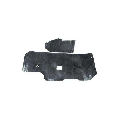 - MACs Auto Parts 44-45344 Ford Mustang Door Trim Panel Water Shields - 4 Pieces - Convertible