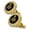 Bling/Gold (CL 3901), variant on Masonic Themed Cufflinks: CL39XX Series