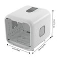 thumbnail image 3 of 65Qt Automatic Pet Dryer Box Quiet Smart Drying Blower for 2-3 Cats & Small Dogs for Pet Hair Drying And Sanitizing Sterilization, 3 of 12