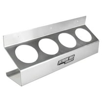 Extreme Max 5001.6088 Wall-Mount Aluminum Aerosol Storage Shelf for Enclosed Trailer Shop Garage Storage - 4-Can Capacity, Silver