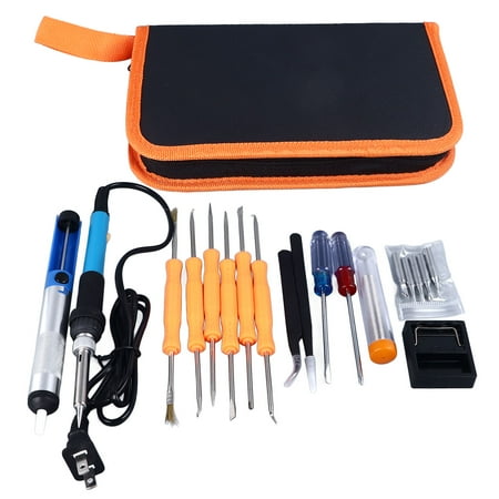 

2024 Constant Temperature Internally Heated Type Soldering Iron Kit Temp Adjustable Fast Heating Soldering Iron US Plug 110V