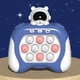 thumbnail image 1 of Juego rápido de empuje pop Push Bubble Fidget Reaction Ability Stress Relieve para niños Regalos Azul, 1 of 6