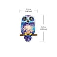 thumbnail image 3 of WIRESTER Set of 2pcs Car Air Freshener Fragrance Vent Clip Decoration with Lemon Scented Pad, Animal Blue Owl, Brown Owl, 3 of 7
