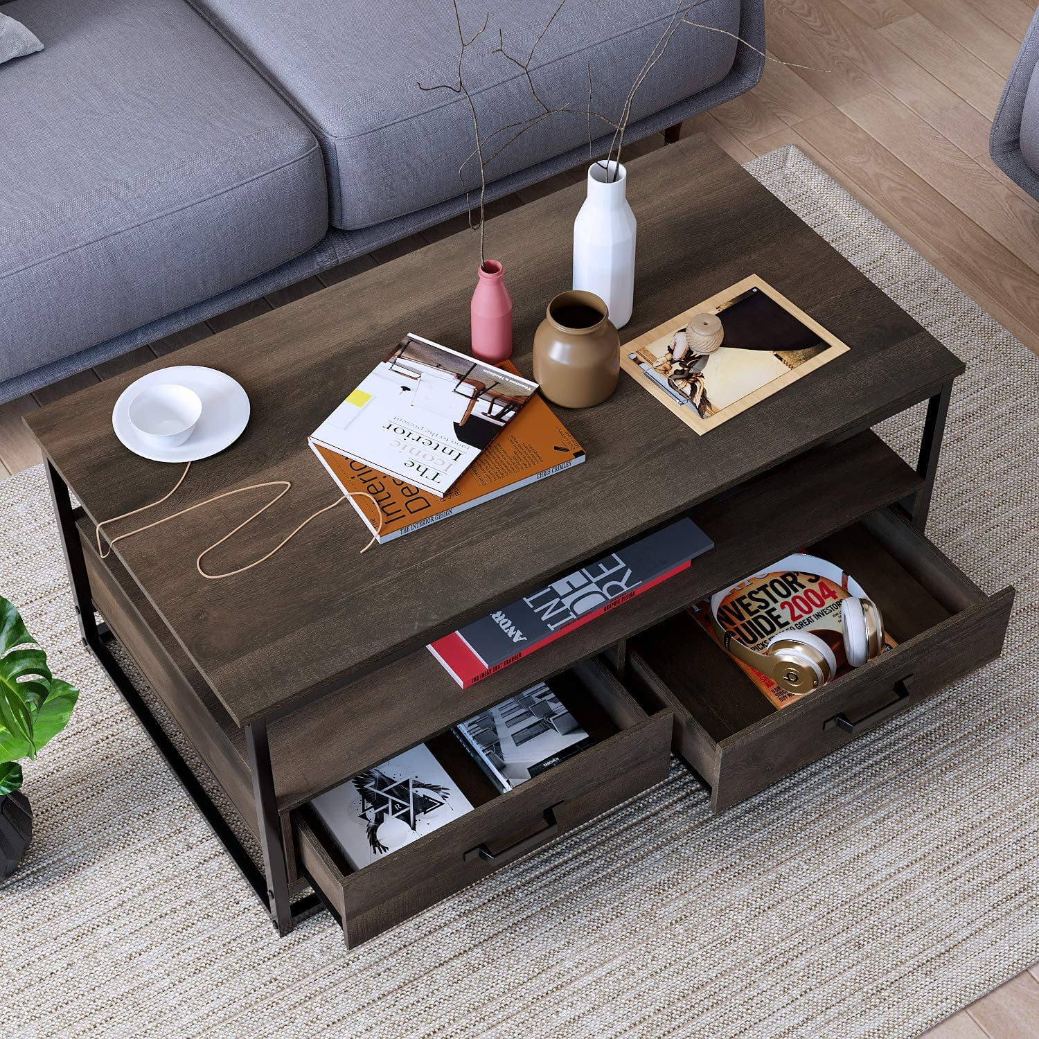 Homfa coffee table deals