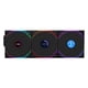thumbnail image 1 of Fan Lian Li UNI TL LCD inalámbrico 120 paquete triple negro, 1 of 9