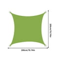 thumbnail image 1 of RXIRUCGD Sun Protection Triangular Shade Garden Swimming Pool AntiUV Shade Cloth Tarpaulin, 1 of 5