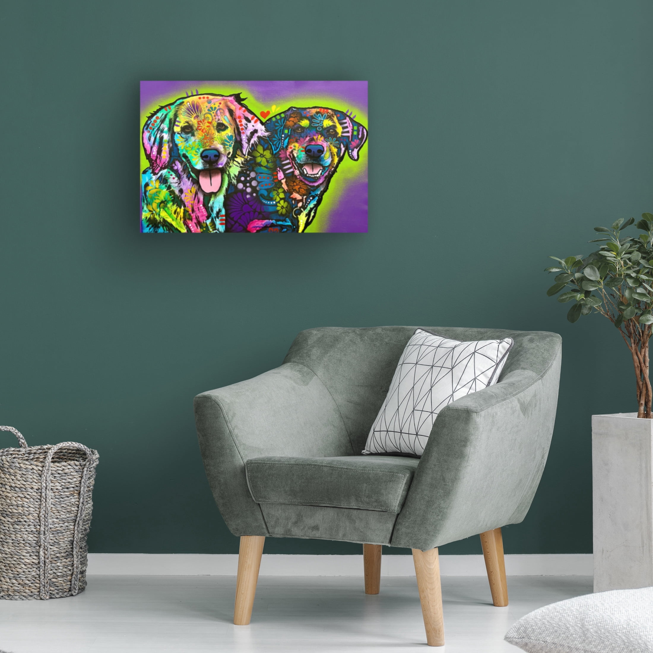 Canvas Wall Art - Dean Russo 'Ready For Round Two' Wall Art for Living Room, Bedroom, or Office Décor by Trademark Fine Art - 24 x 16 Inches