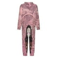 thumbnail image 5 of Demon Slayer Nezuko Kids Hooded Jumpsuit Union Suit Onesie One Piece Blanket for Boys Girls, 5 of 7