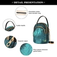 thumbnail image 4 of FORMRS Crossbody Bag for Women Quilted Travel Shoulder Cell Phone Purse with Chain Strap Handbag, Magical Forest, 4 of 7