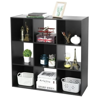 Wood Cube Storage Organizers Bookshelves Walmart