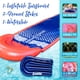 thumbnail image 2 of Tobogán acuático Franklin Sports Aqua Ride de 25 pies con tabla de surf inflable, 2 of 9