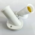 thumbnail image 2 of E27 Oblique Screw Lamp Base Socket Light Bulb Base Wall Lamp Holders Adapter Converter, 2 of 6