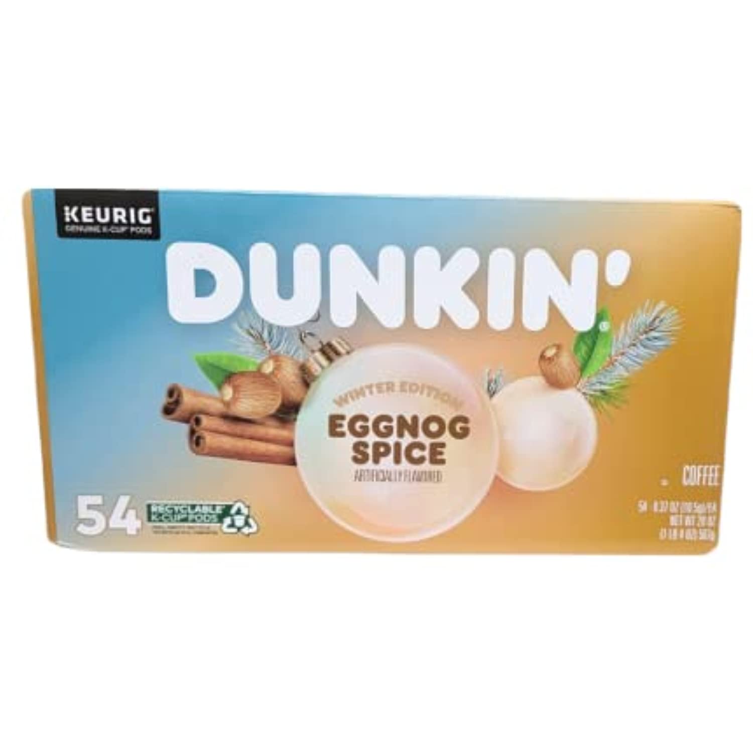 Dunkin Winter Edition Eggnog Spice