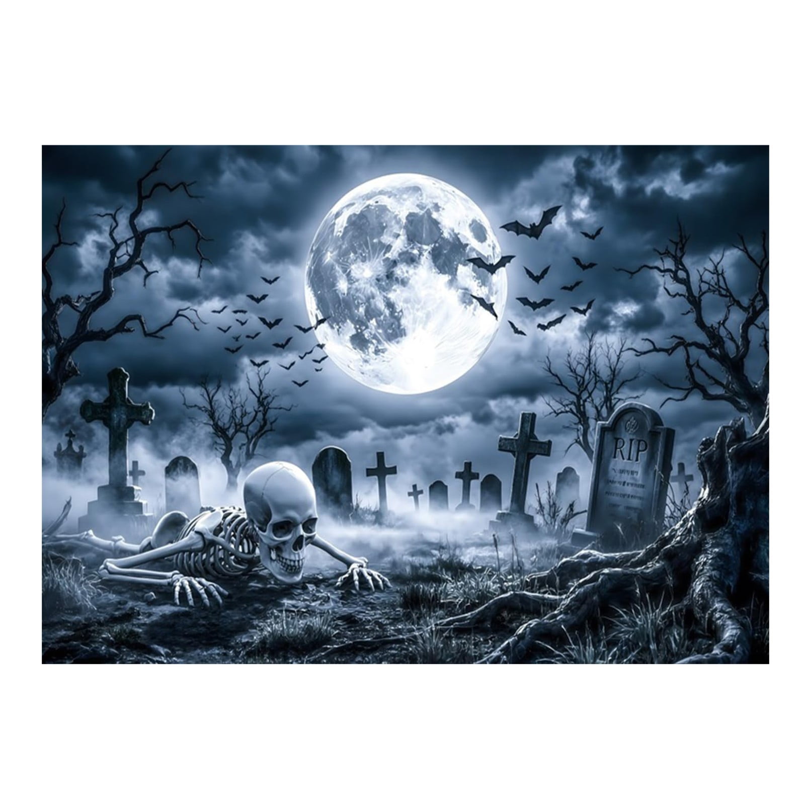 Halloween Garage Banner For Outdoor Large Sign Weather Seasonal Party Ornament For Home Yard Robust Vinyl Easy Hanging Greet Trick Or Treaters Flags_ Banners & Accessories Home Decor
