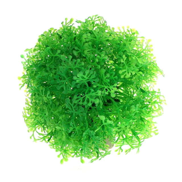 1uds Acuario Césped Bola Paisaje Plantas Verde 3.74x3.94 Pulgadas