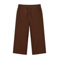 thumbnail image 4 of Lullu Girls Capri Pants Summer Casual Lightweight Capris Comfort Fit Bottoms, Sizes 5-15, 4 of 6