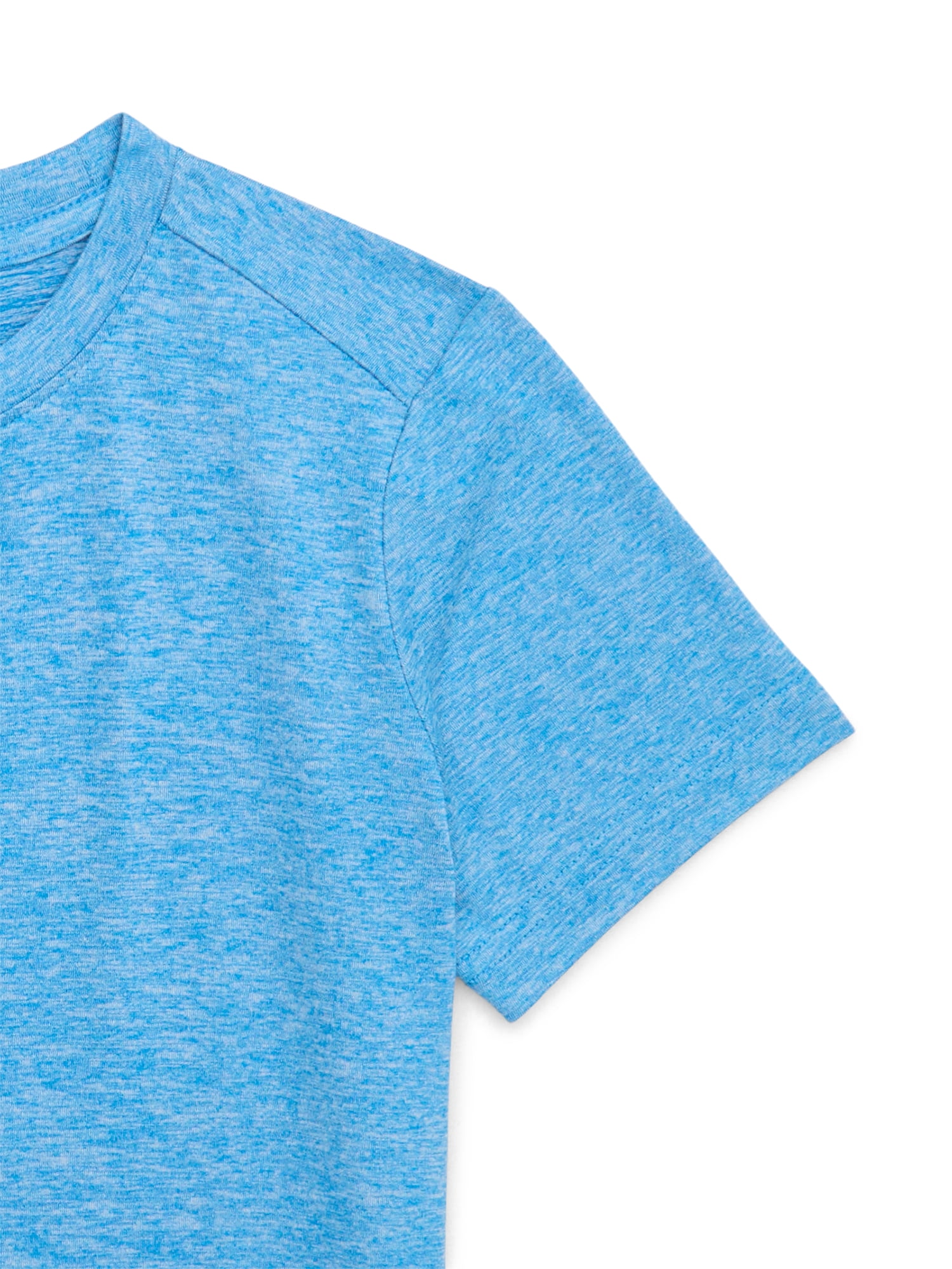 Athletic Works Boys Active Buttercore Knit Tee, Sizes 4-18 & Husky