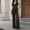 Black, variant on Heisall Two Piece Sets for Women V Neck Sleeveless Tops and Wide Leg Pants with Pockets Casual Summer Outfits