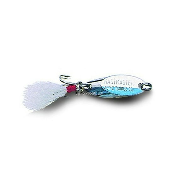 Acme Tackle Kastmaster Fishing Lure Spoon Chrome & Blue 3/4 oz. with Bucktail