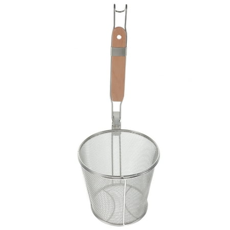 

1pc Stainless Steel Filter Colander Kitchen Noodles Scoop Mesh Colander Scoop