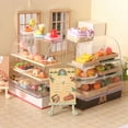MIRROR 1 Set 112 Bakery Model Realistic Transparent Cover