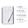 Kahootie Co Daily Planner for Your Busy Days Undated, Hard Cover