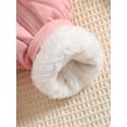 thumbnail image 6 of WIBACKER 3-24M Infant Hooded Thick Romper Long Sleeve Zipper Fleece Warm Winter Coat for Baby Toddler Boys Girls, 6 of 9