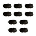 thumbnail image 4 of Fake Ball DIY Knitting Beanie Hats Art 10 Pieces for Scarves Clothes , Black, 4 of 9