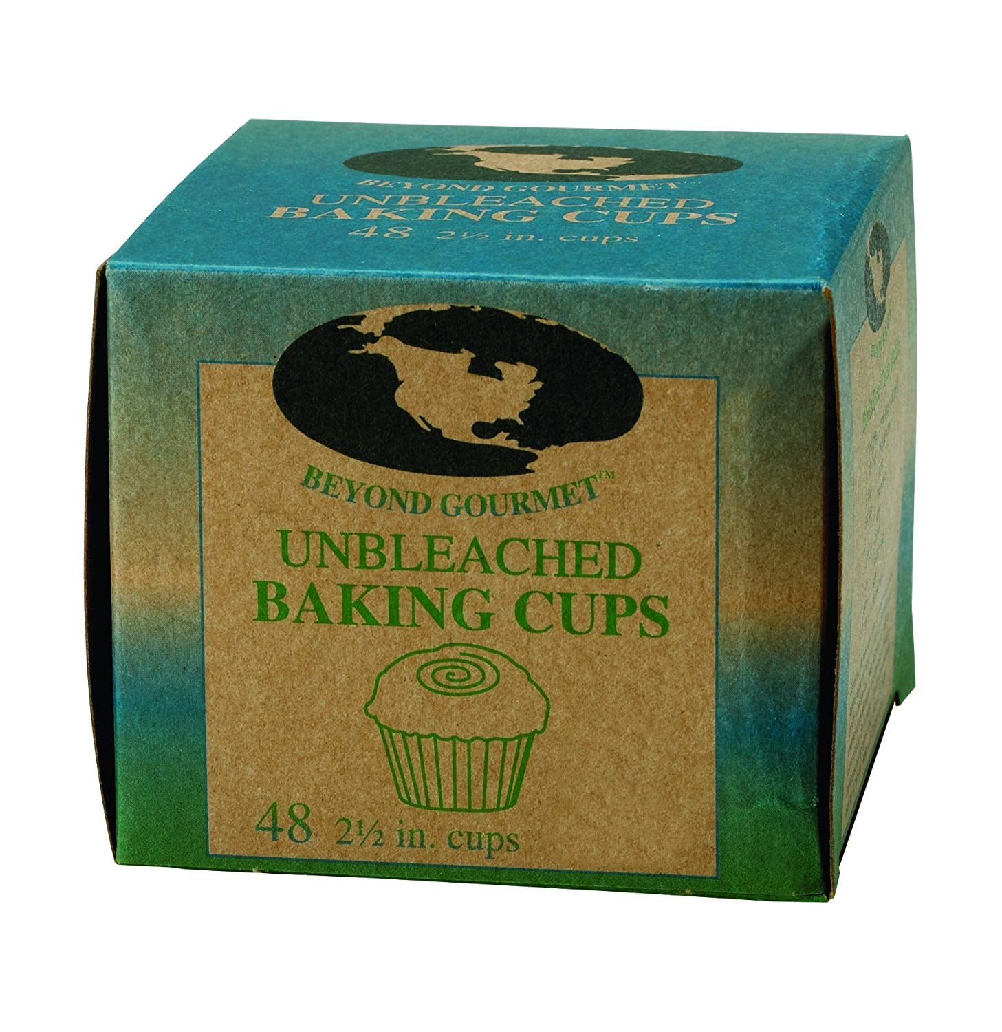 48 Brown High Quality Cupcake Muffin Cases