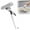 Z2_White, variant on Clearance!Sponge MopYmkly Roller Sponge Mop,Easy Self Squeeze Mop and Stainless Steel Handle,PVA Mops with 1 Absorbent Mop Refills for Home Use Tile Floor Bathroom Cleaning